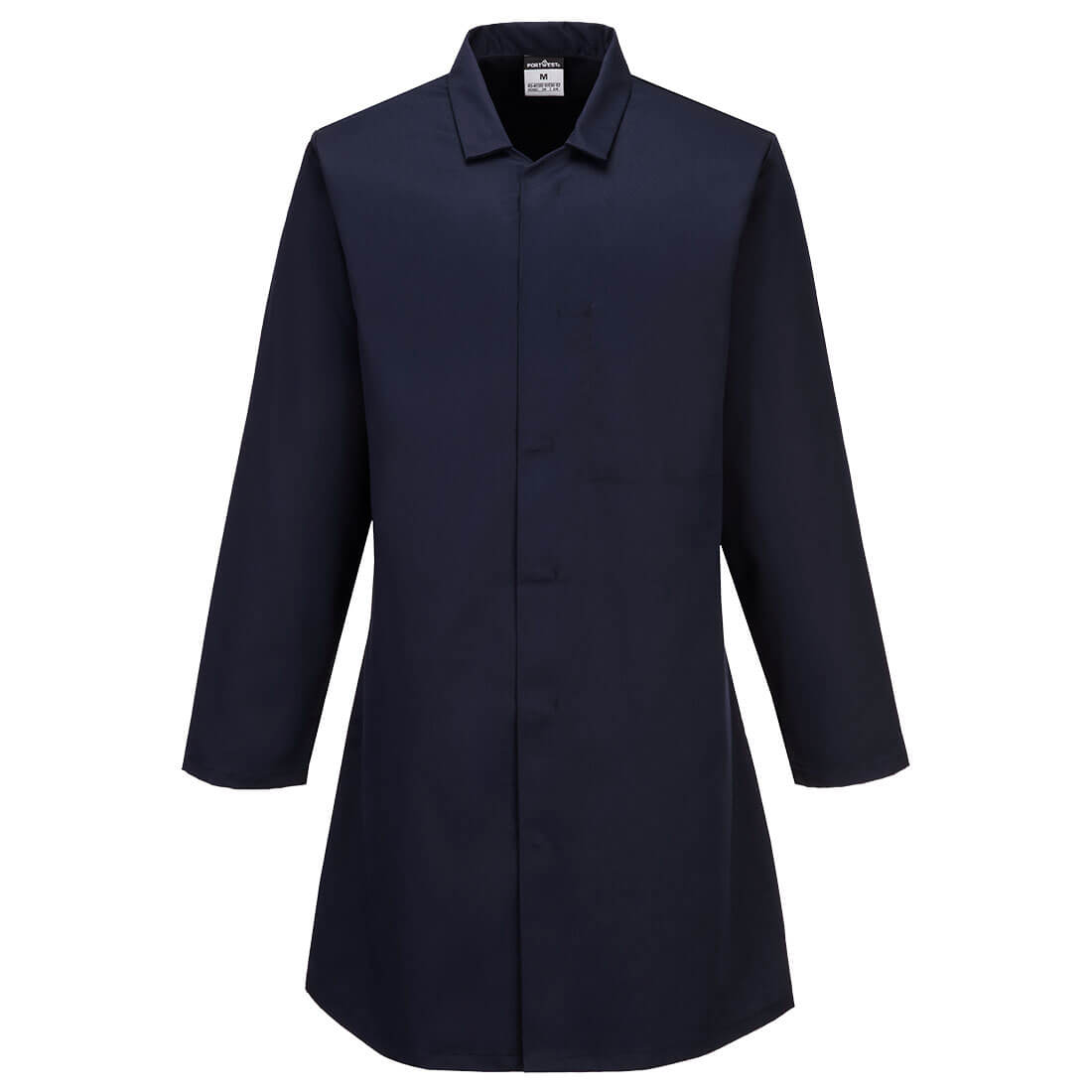 Men's food industry coat with 1 pocket