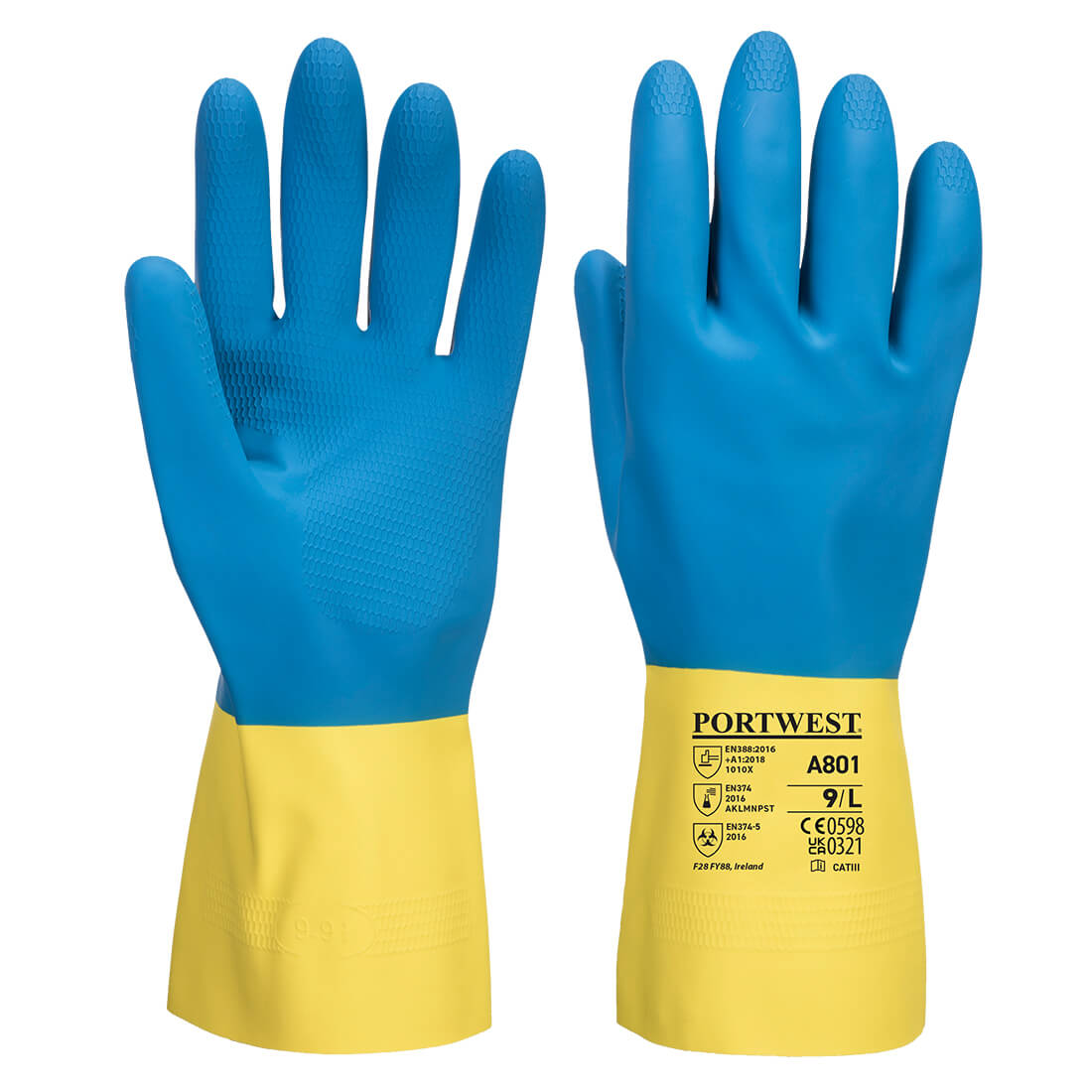 Latexhandschuh mit Doppelbeschichtung