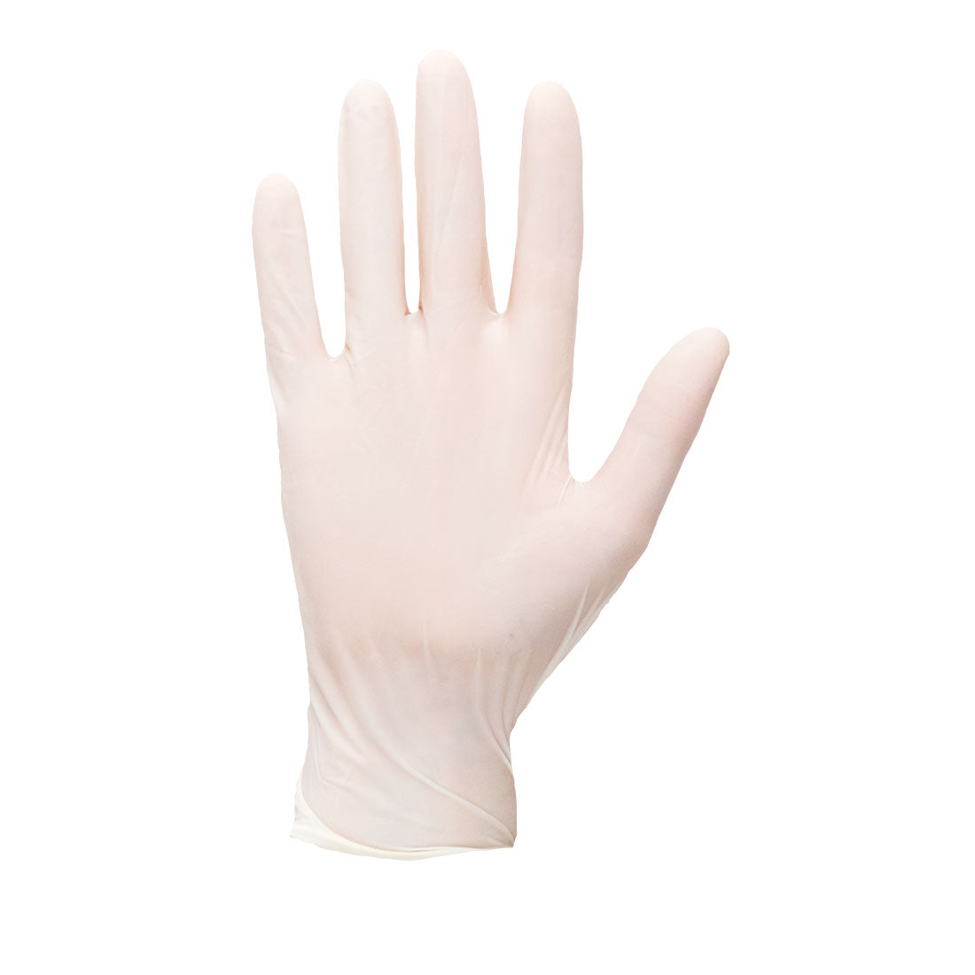 Einweg-Latexhandschuh gepudert