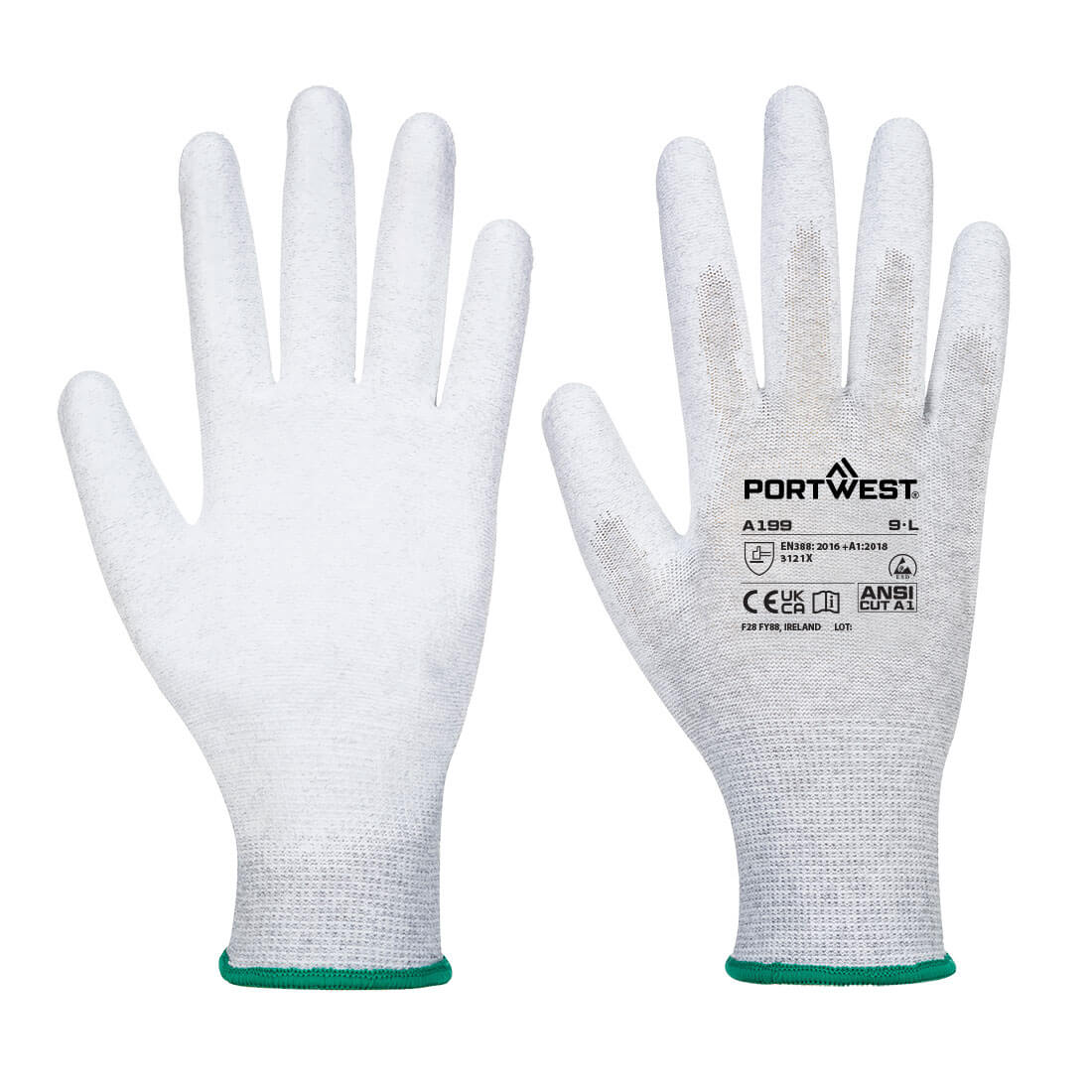 Rękawica antystatyczna PU Palm Pk12