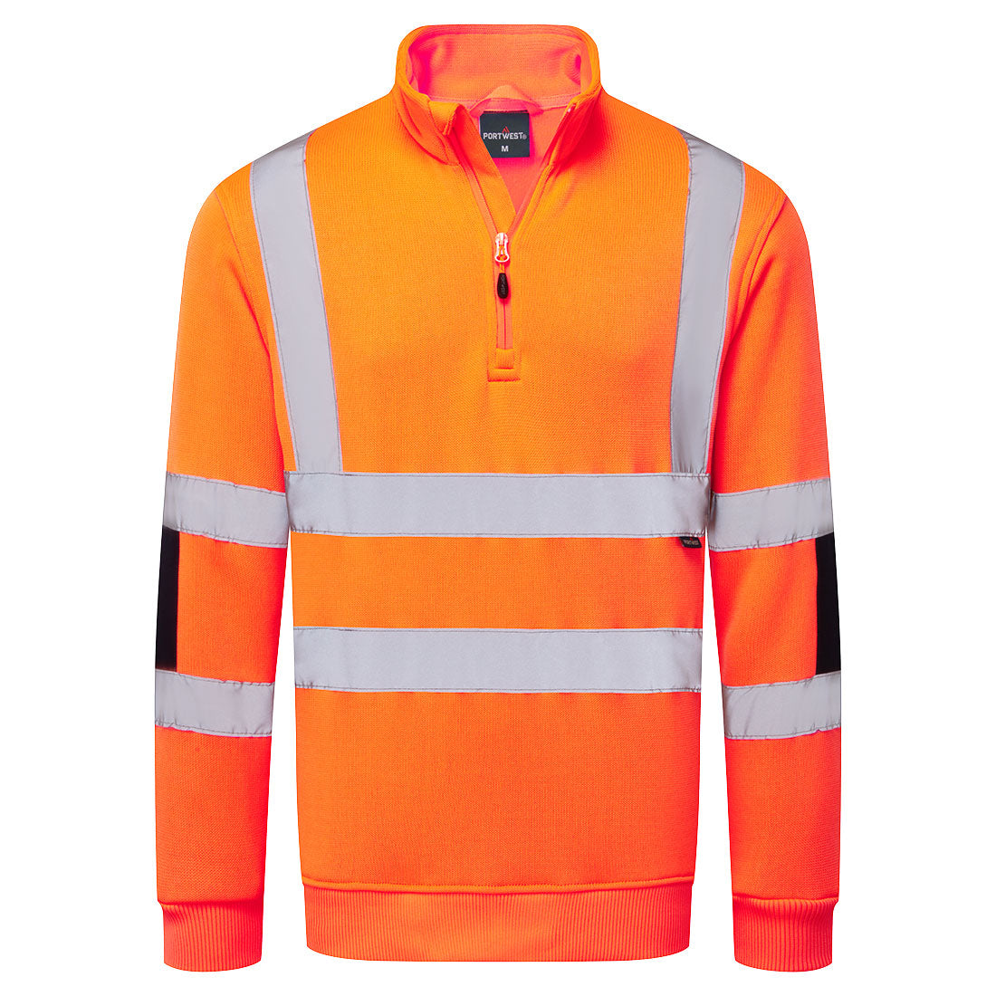 Bluza dzianinowa ostrzegawcza 1/2 zip
