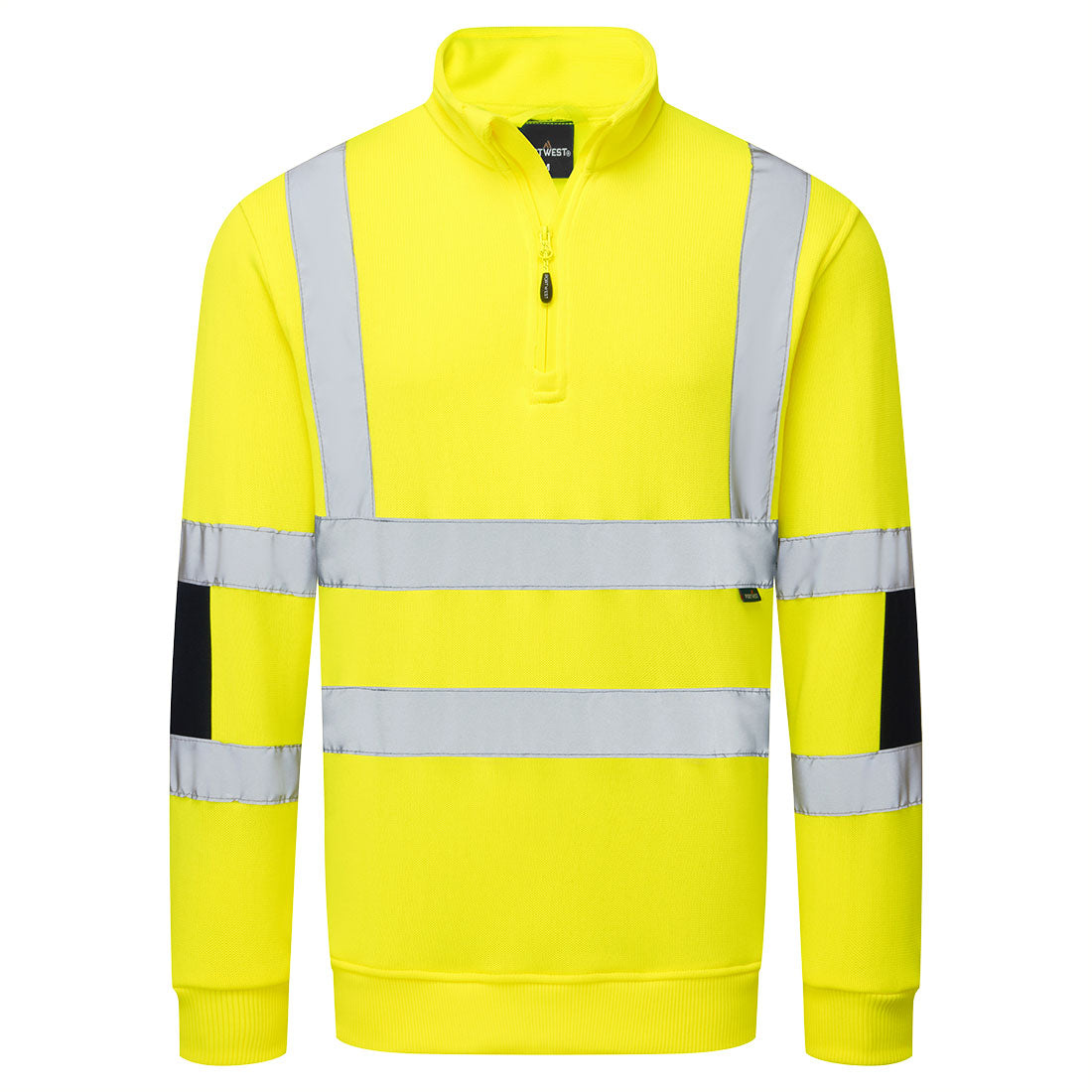 Bluza dzianinowa ostrzegawcza 1/2 zip