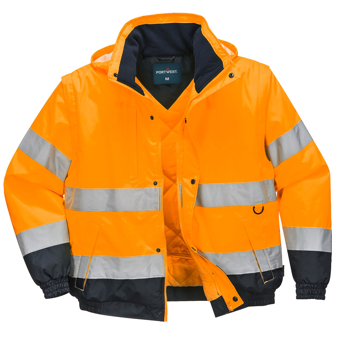 2-in-1 high-visibility jacket