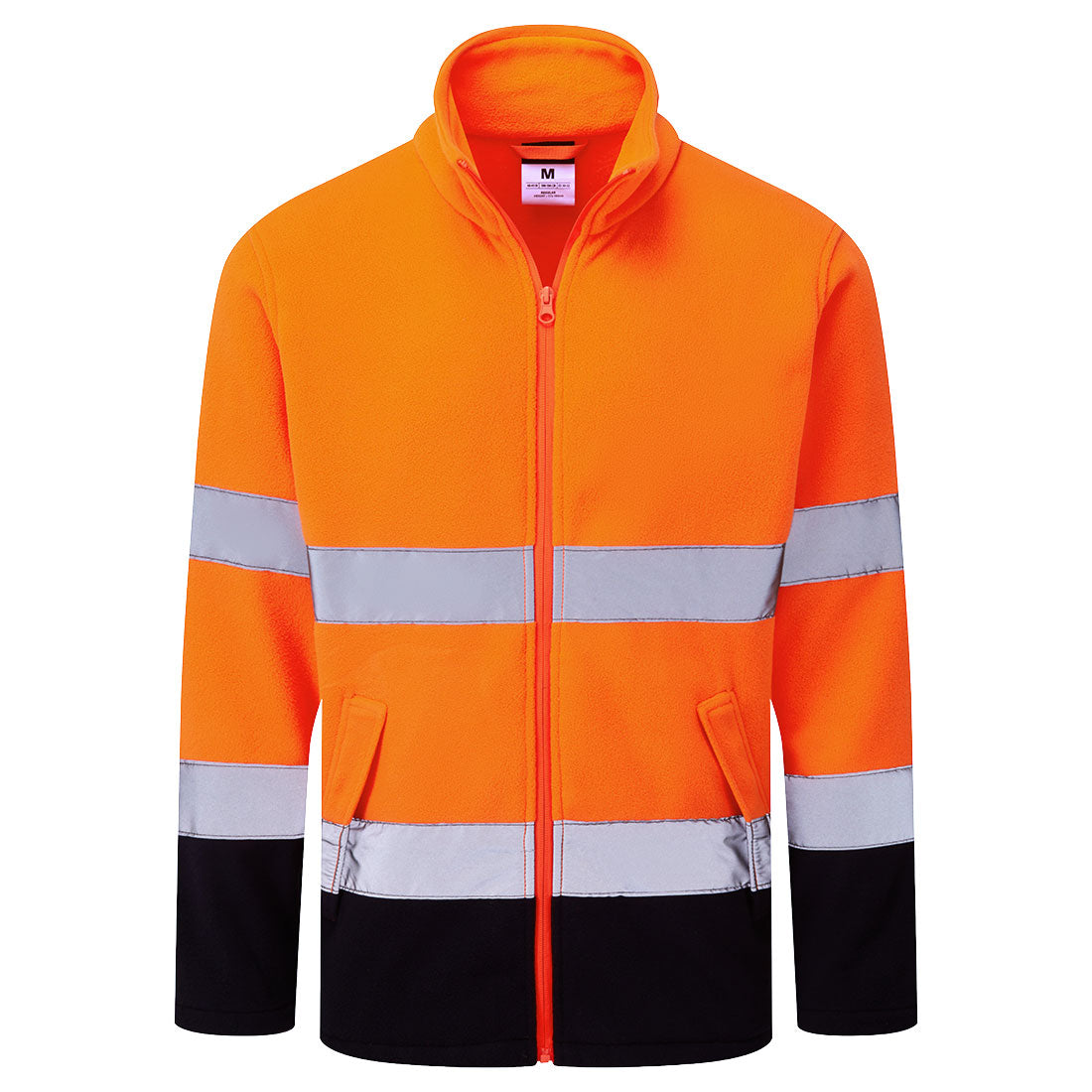 ES1 Essential Hi-Vis Fleecejacke mit Kontrast