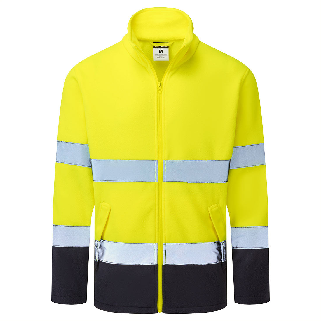 ES1 Essential Hi-Vis Fleecejacke mit Kontrast