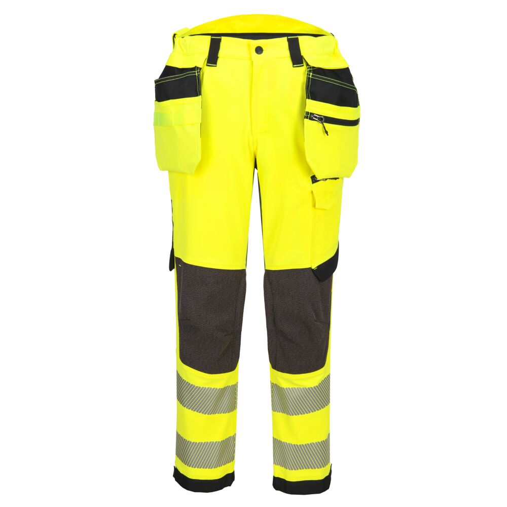 Warnschutzhose Klasse 2 EV4 elastisch mit Nageltaschen