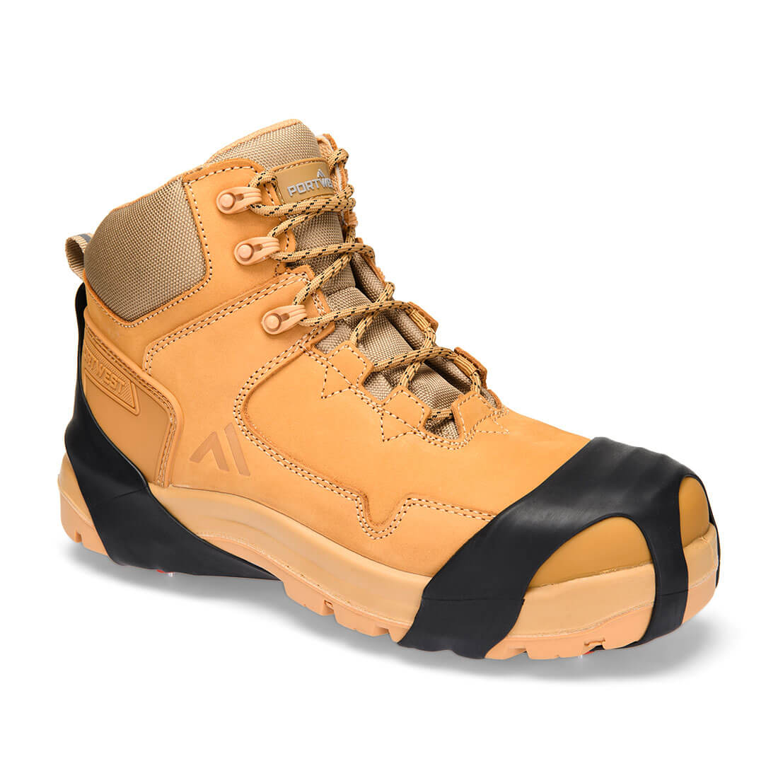 Anti-slip overshoe with steel spikes