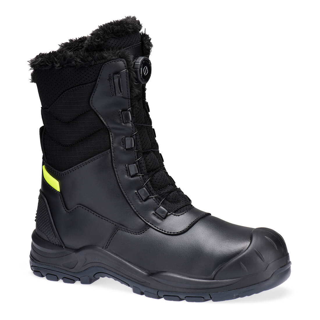 Skórzane wysokie buty zimowe S3L SC HRO CI SR (FD05)