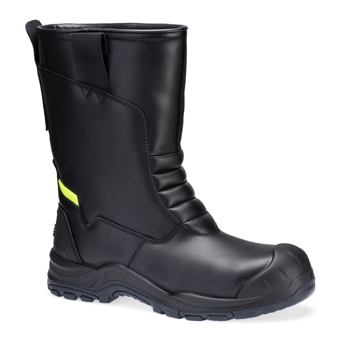 Skórzane wysokie buty zimowe S3L SC HRO CI SR (FD07)