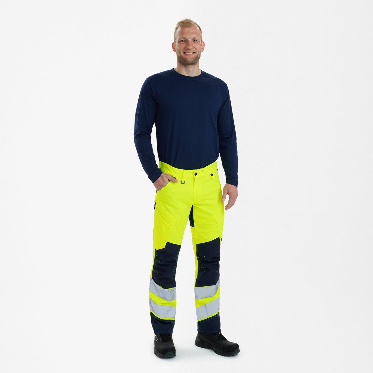 Safety Work Trousers with 2-way stretch