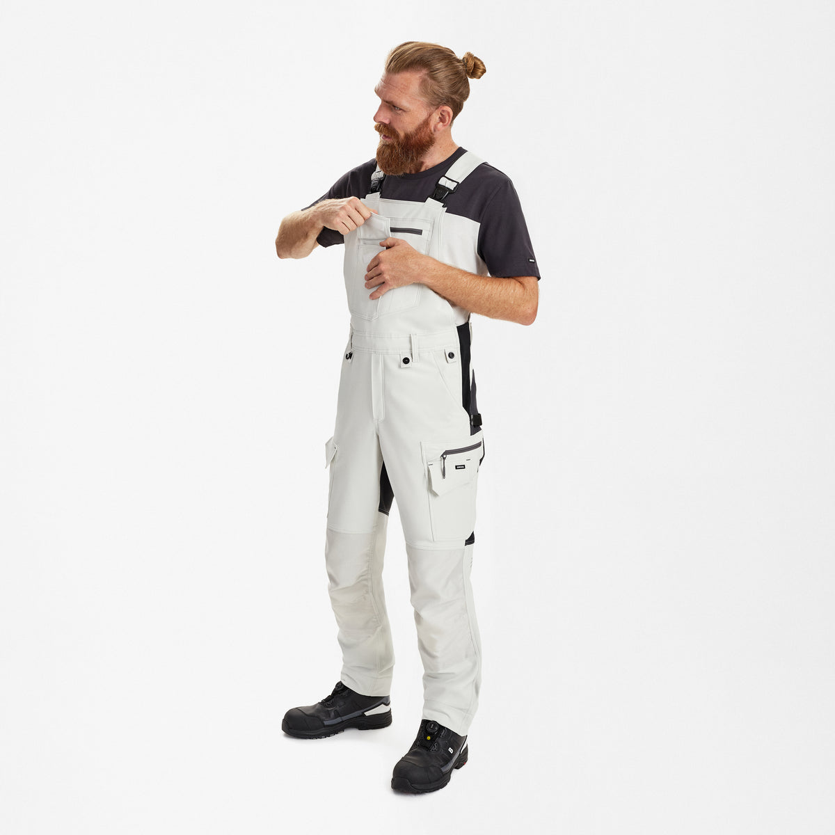 Entire Latzhose mit 4-Wege-Stretch
