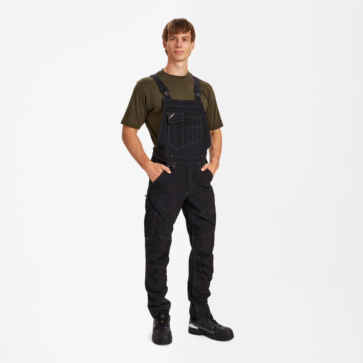 X-treme Latzhose mit 4-Wege-Stretch