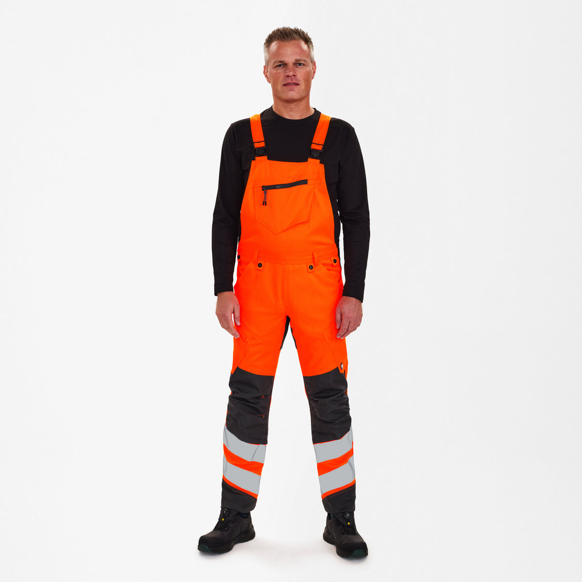 Safety Latzhose mit 2-Wege-Stretch