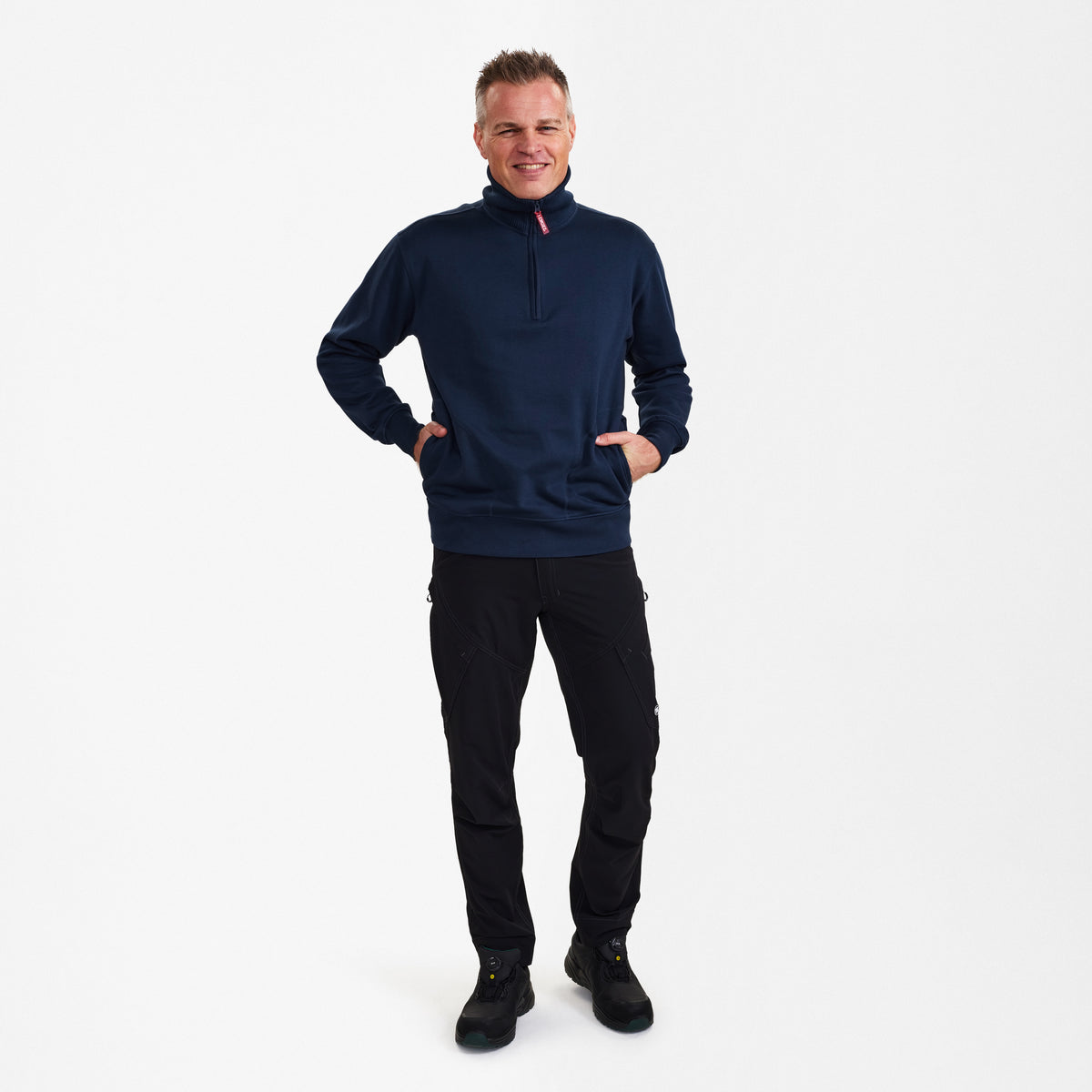 Bluza z wysokim kołnierzem Extend (8014-136)