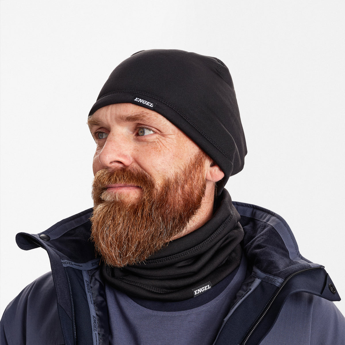 Zestaw czapka beanie i komin