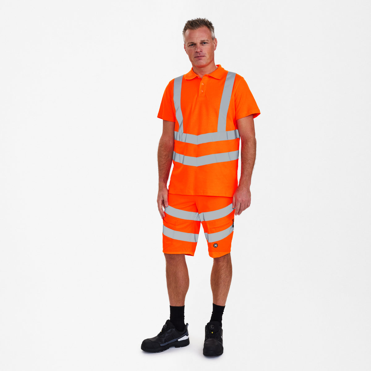 Ostrzegawcza koszulka polo