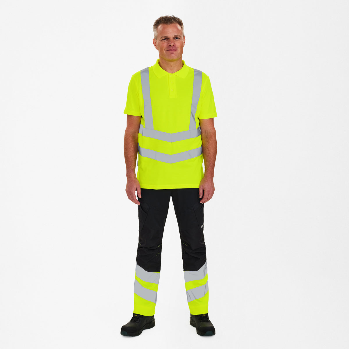 Ostrzegawcza koszulka polo