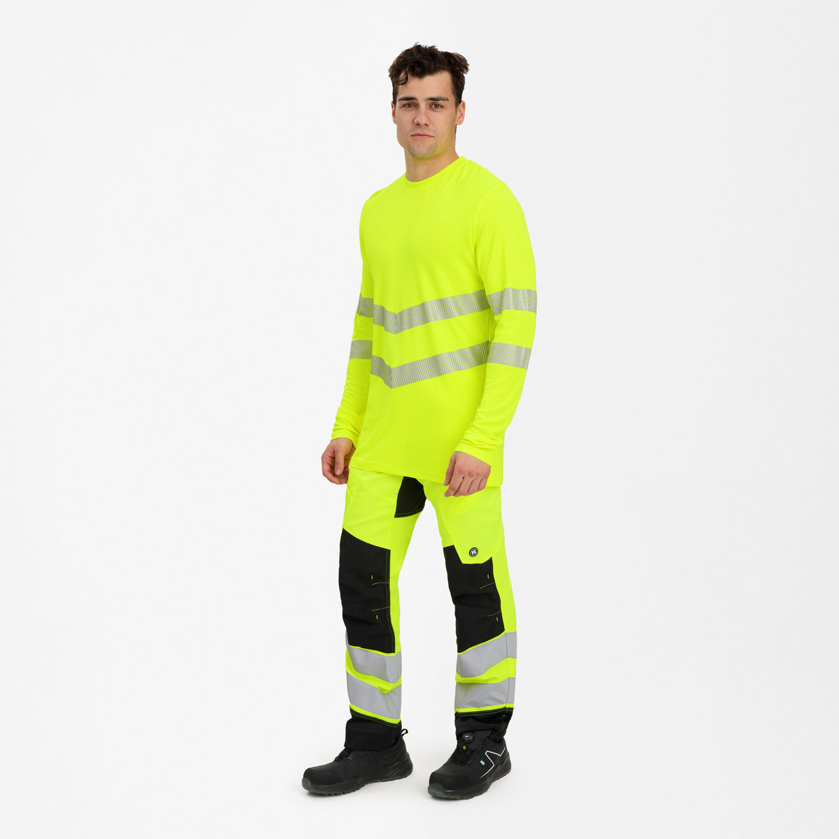 Safety Langarm-T-Shirt
