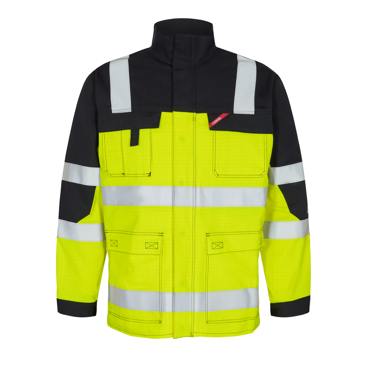 Ostrzegawcza kurtka wielonormowa EN ISO 20471 Safety+