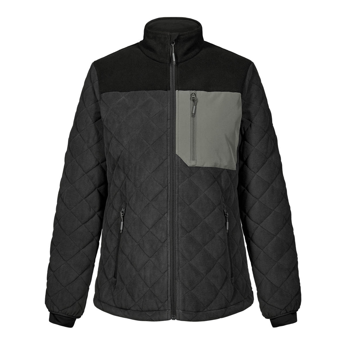 Entire Damen Gestepptes-Fleecejacke