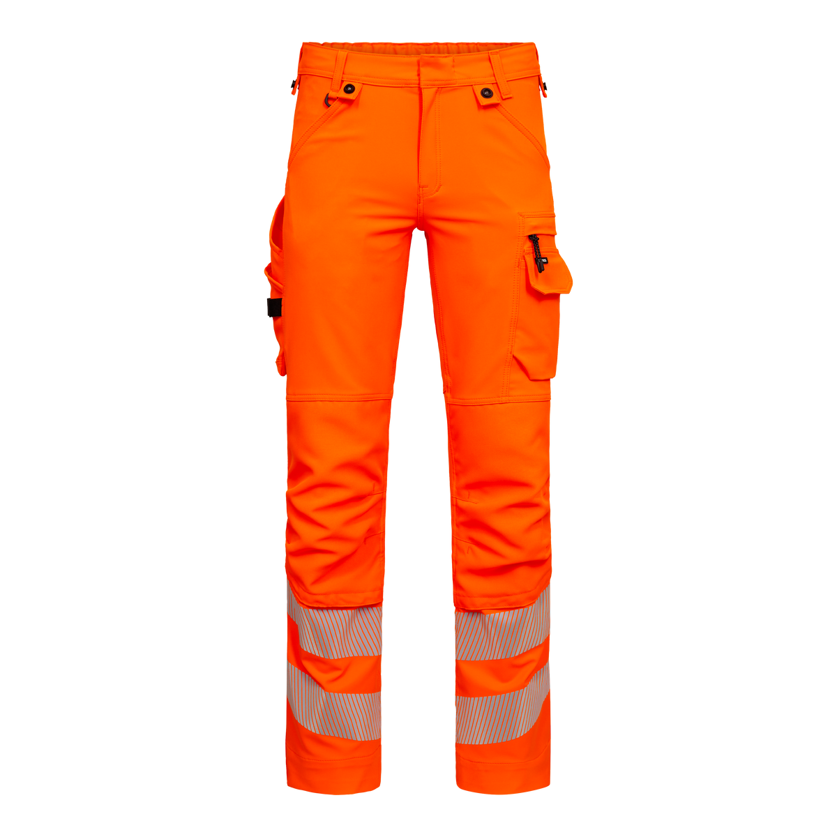 Ostrzegawcze spodnie robocze z elastycznym materiałem 4-way stretch (2345-124)