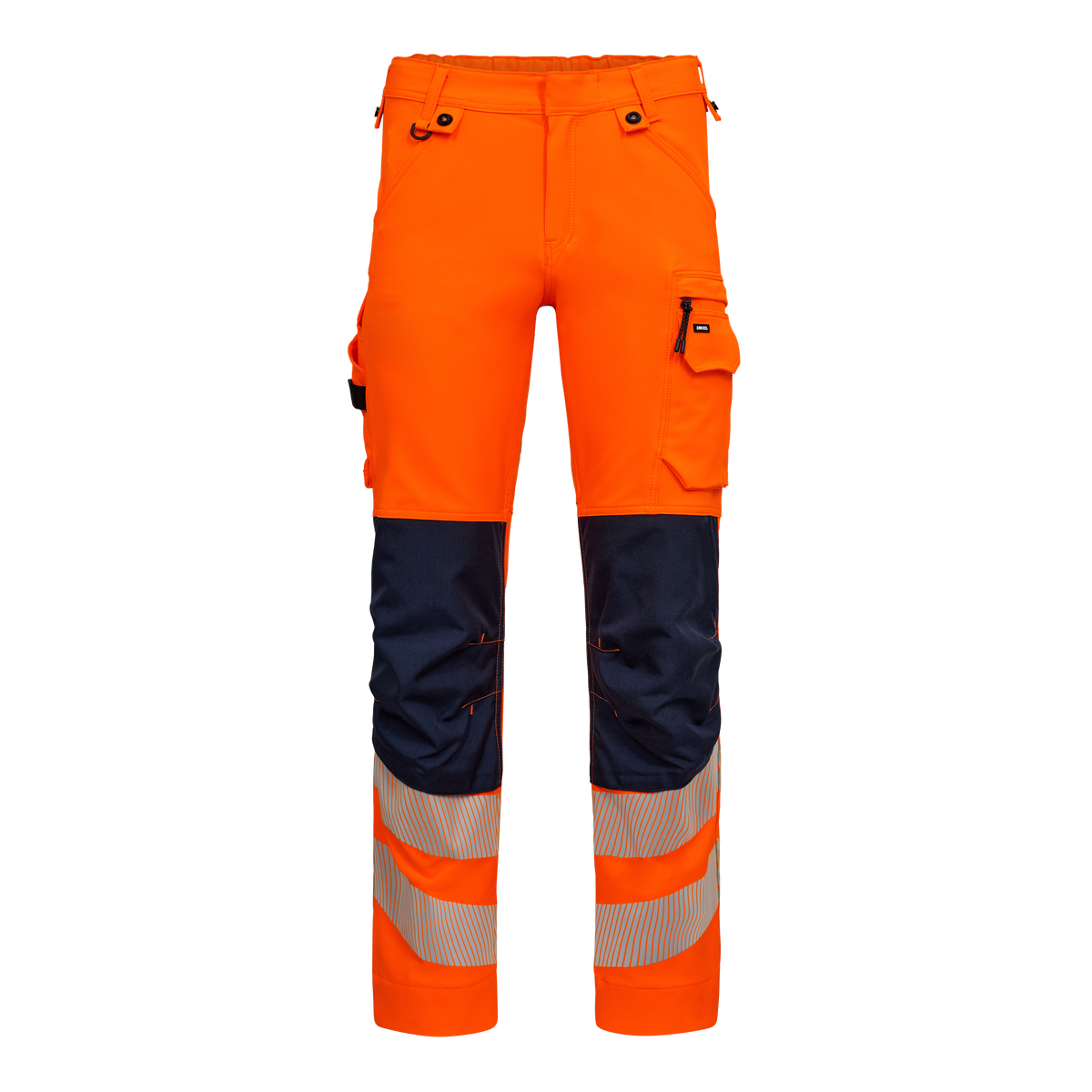 Ostrzegawcze spodnie robocze z elastycznym materiałem 4-way stretch (2345-124)