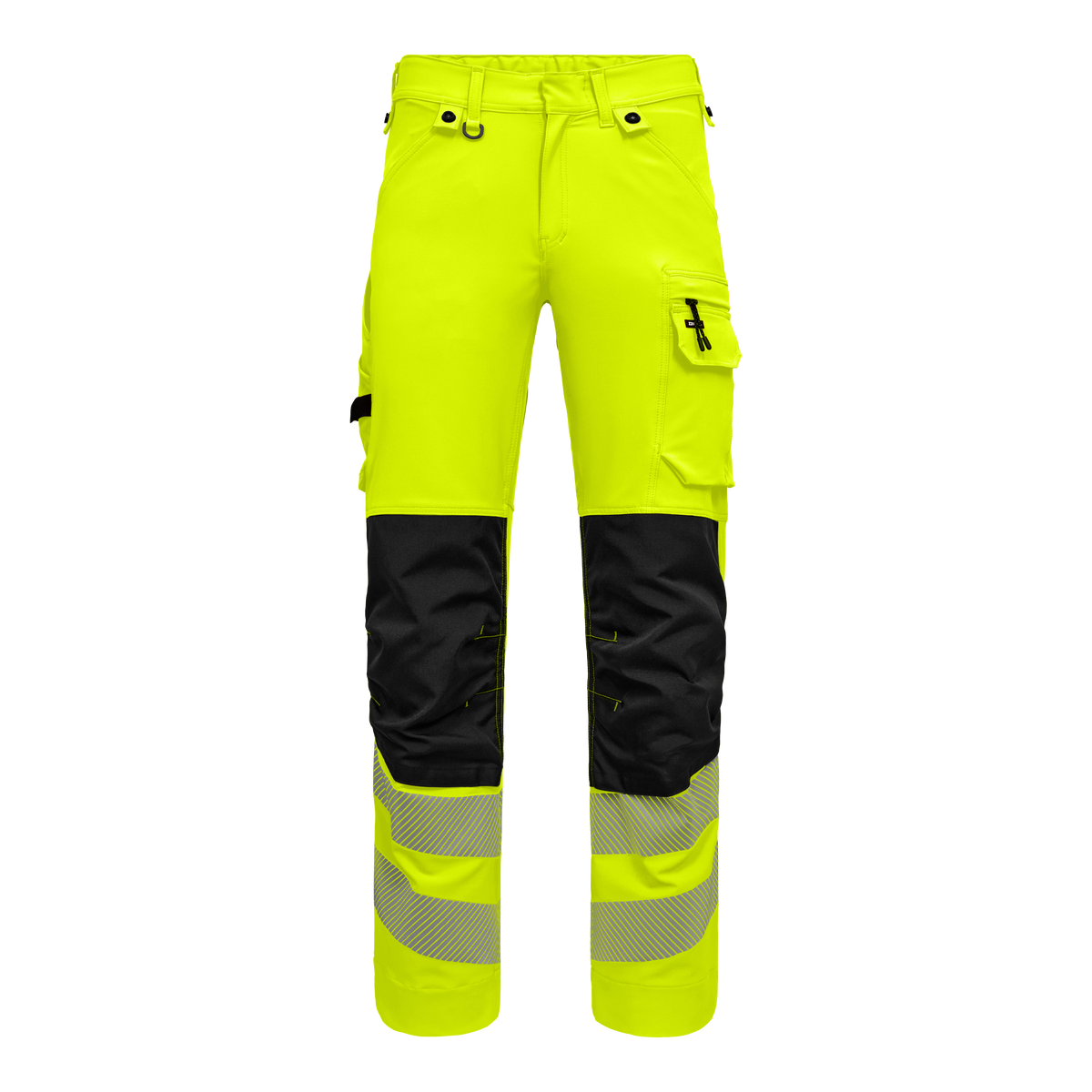 Ostrzegawcze spodnie robocze z elastycznym materiałem 4-way stretch (2345-124)