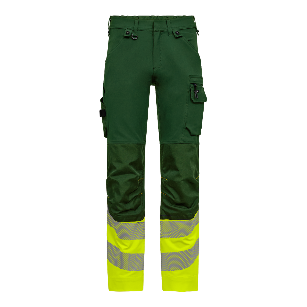 Ostrzegawcze spodnie robocze z elastycznym materiałem 4-way stretch (2346-124)