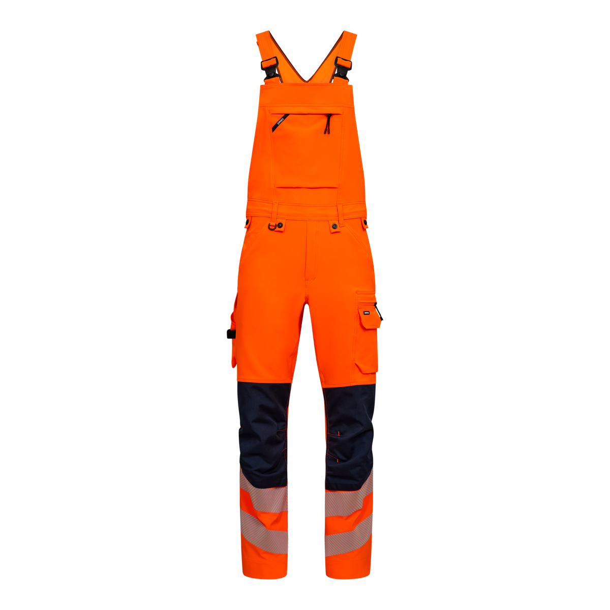 Ostrzegawczy kombinezon roboczy z elastycznym materiałem 4-way stretch