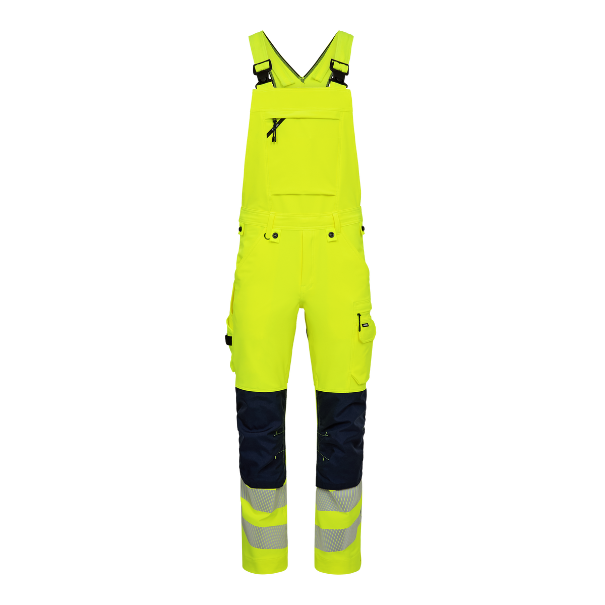 Ostrzegawczy kombinezon roboczy z elastycznym materiałem 4-way stretch