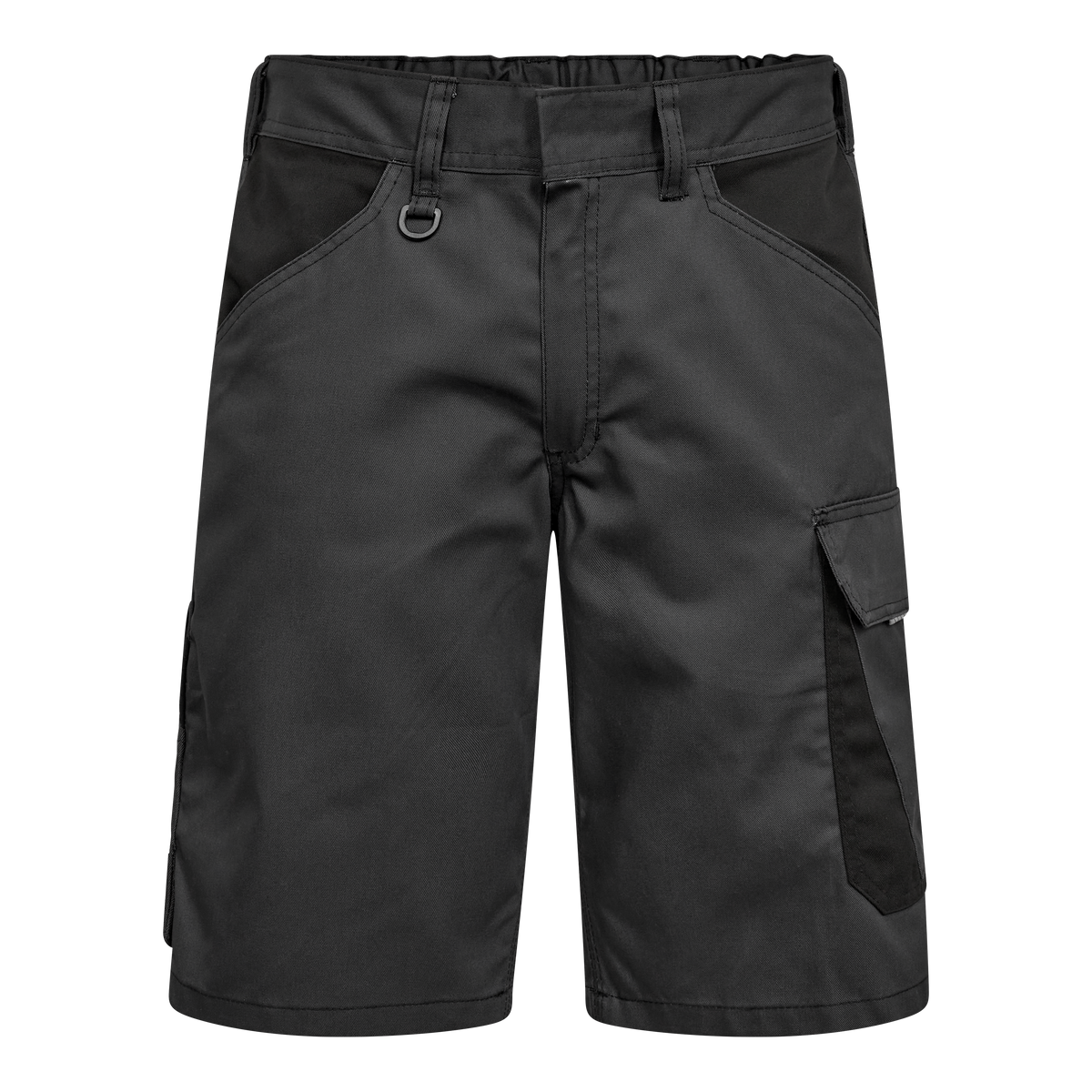 Venture Work Shorts with concealed button closure