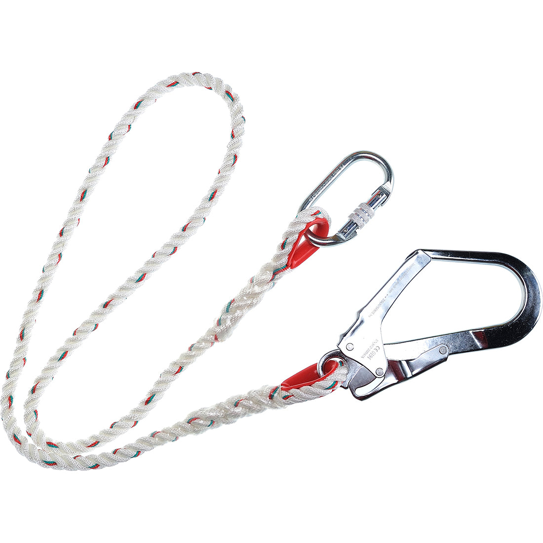 Single positioning lanyard