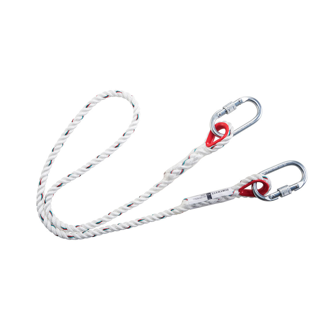 Single restraint lanyard