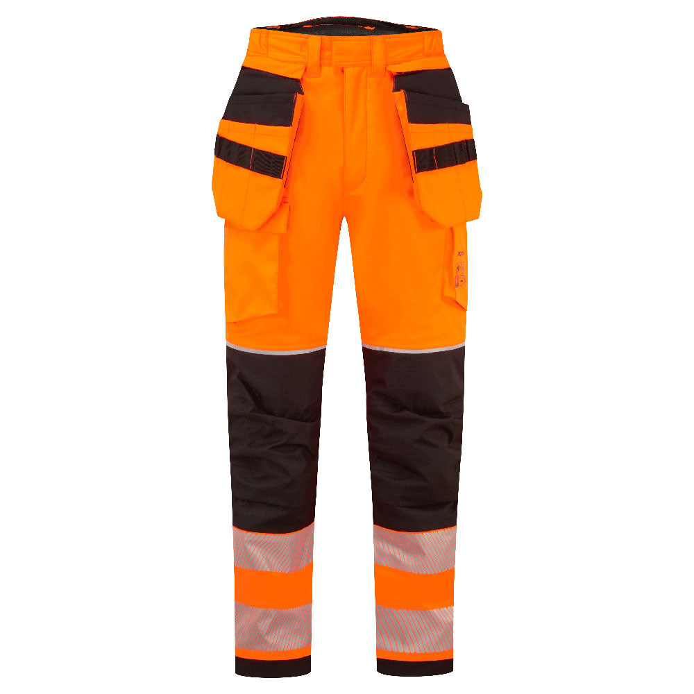 PW3 Modaflame Rain flame-resistant high-vis winter trousers with holster pockets