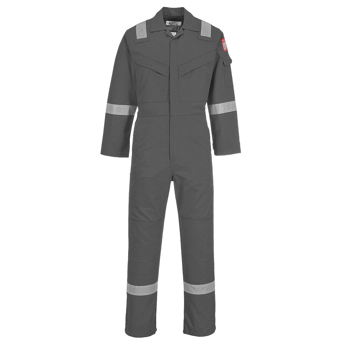 Flame-resistant and antistatic coverall 350g