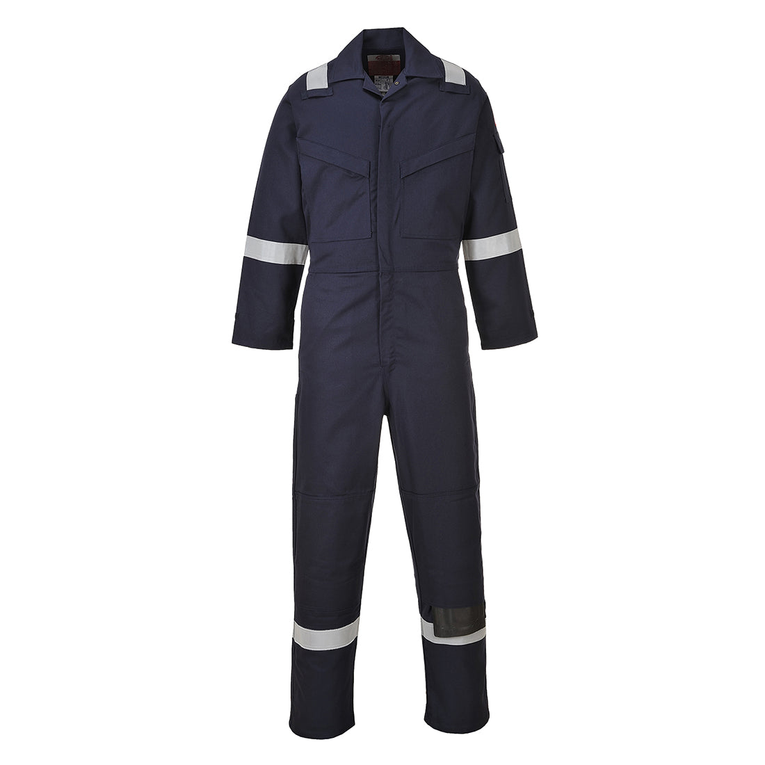 Flame-resistant and antistatic coverall 350g