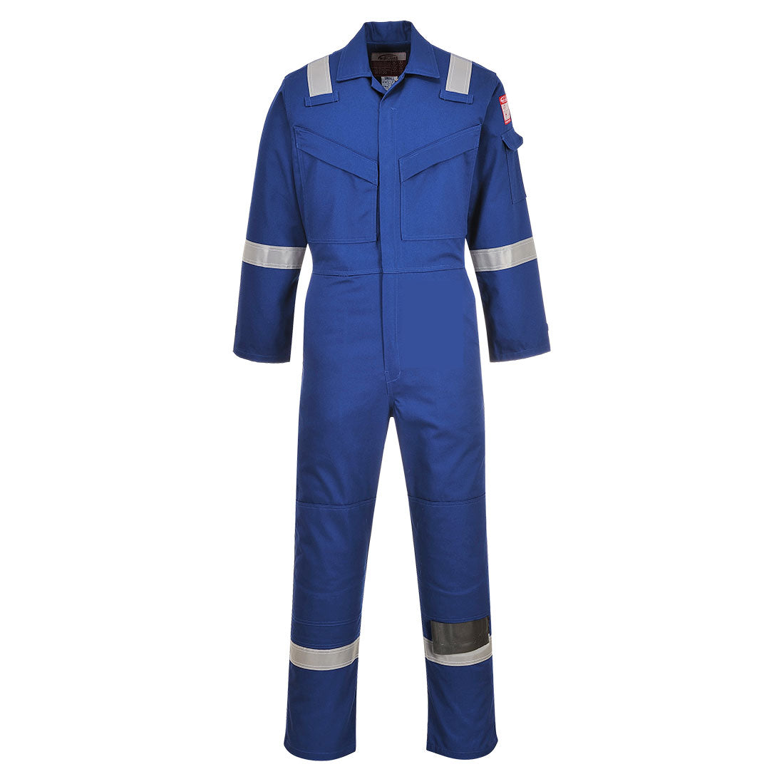 Flame-resistant and antistatic coverall 350g