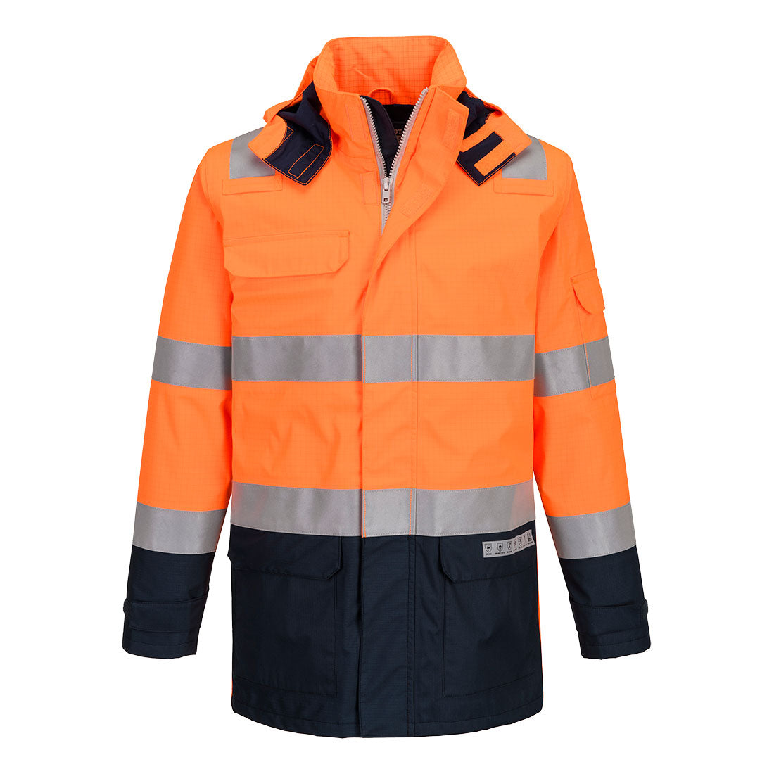 Bizflame Rain Multi-Norm Flame-Resistant Antistatic Hi-Vis Jacket