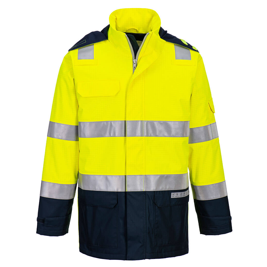 Bizflame Rain Multi-Norm Flame-Resistant Antistatic Hi-Vis Jacket