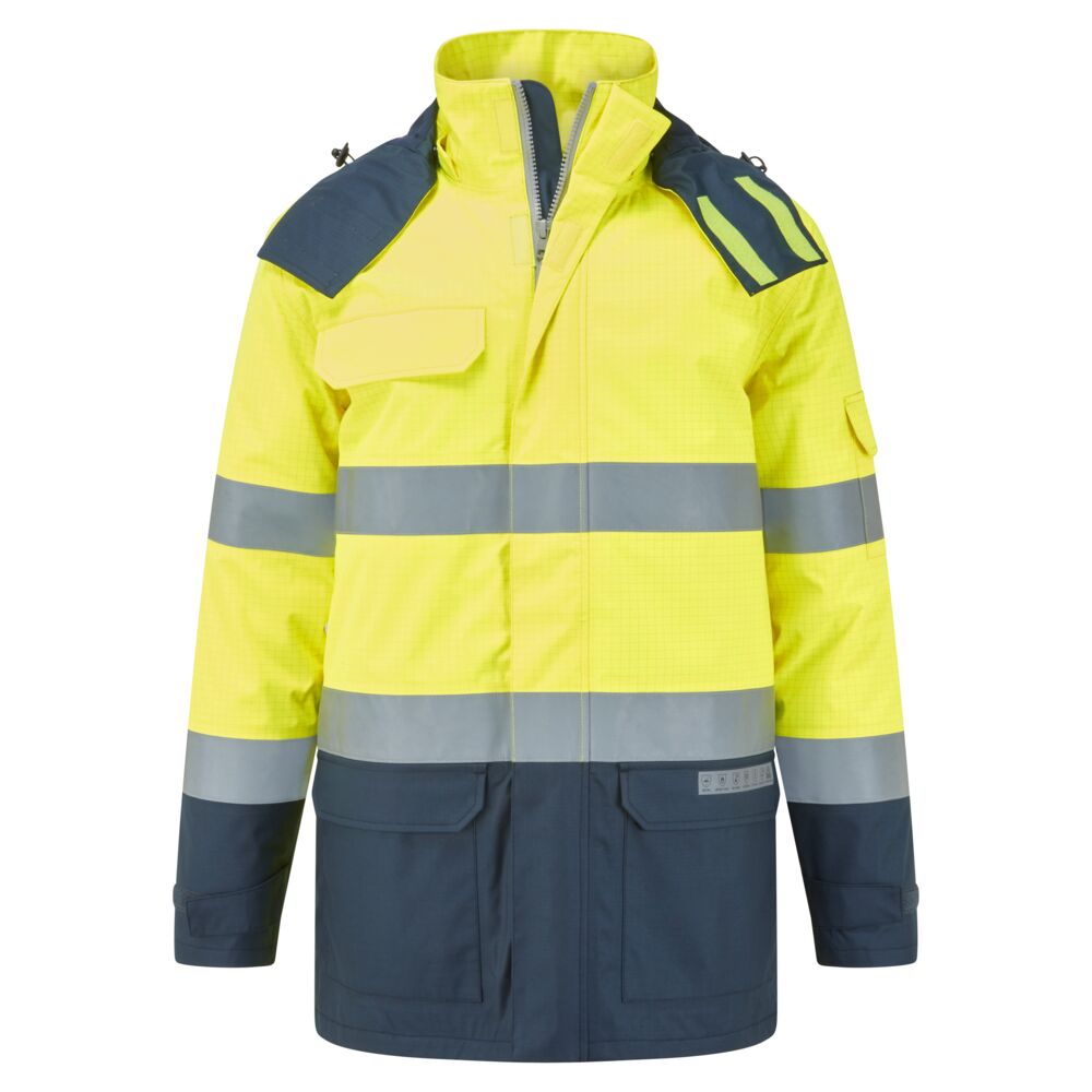 Bizflame Rain Multi-Norm Flame-Resistant Hi-Vis Winter Jacket