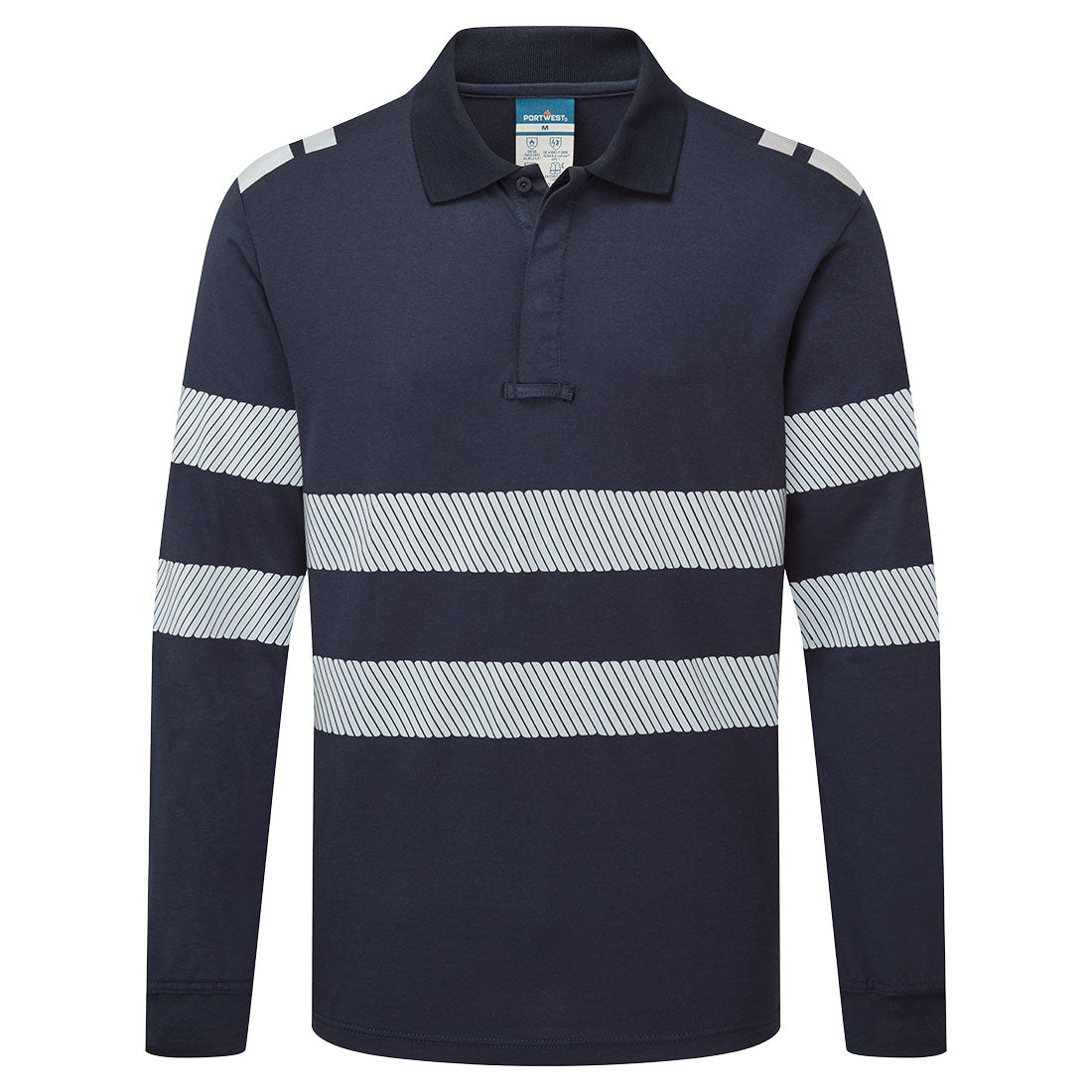 PW3 Modaflame Knit Polo Langarm Flammschutz-Shirt