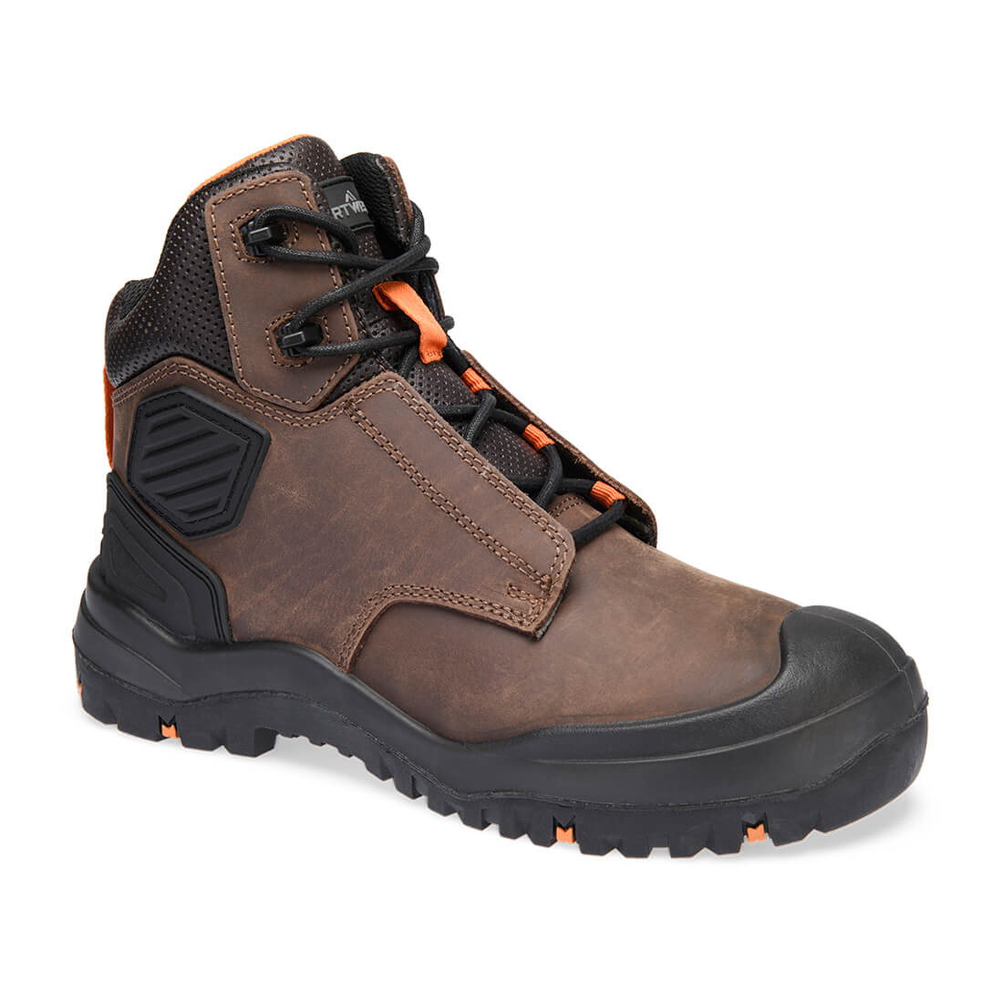 Halbstiefel Stahl Leder S3 SC HRO HI CI LG SR FO schwarz