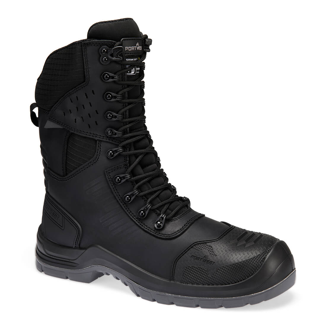 Hoher Lederschuh S7L ESD HRO LG FO SC CI SR