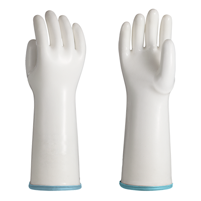 Heat-resistant glove SILEX, white