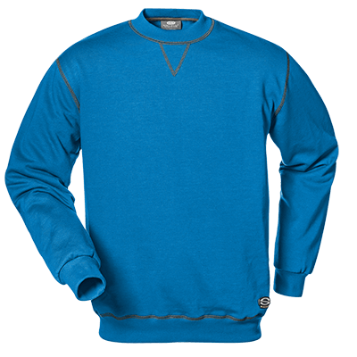 Bluza z okrągłym dekoltem SIRFLEX, cyan