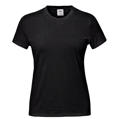 Damen-T-Shirt SIRFLEX, schwarz