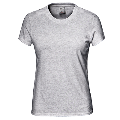 SIRFLEX Damen-T-Shirt, meliert grau