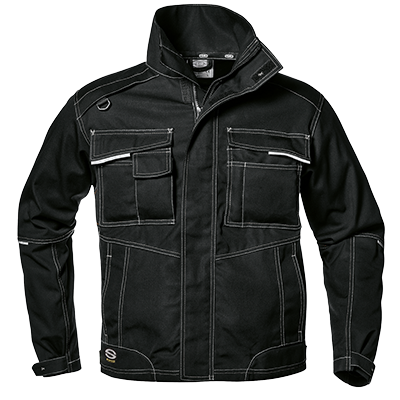 GEMINI short work jacket, black (MC2043-Z9)
