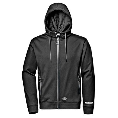 Bluza z kapturem BAT, szary
