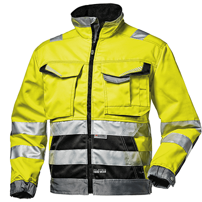 Arbeitsjacke RUSH, Warngelb (MC2514-E1)
